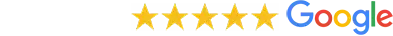 Avis 5 etoiles Google white